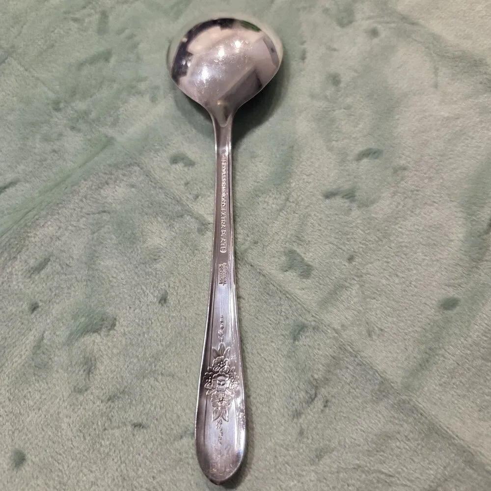 Wm Rogers lot soup